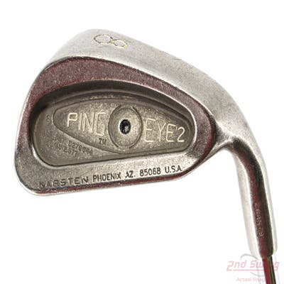 Ping Eye 2 Single Iron 8 Iron Ping ZZ Lite Steel Stiff Right Handed Black Dot 36.75in
