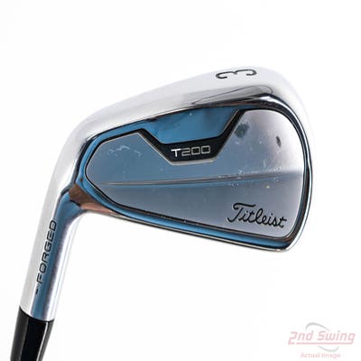 Titleist 2021 T200 Utility Utility Iron 3 Utility Project X HZRDUS Smoke Black 80 Graphite Stiff Left Handed 39.5in