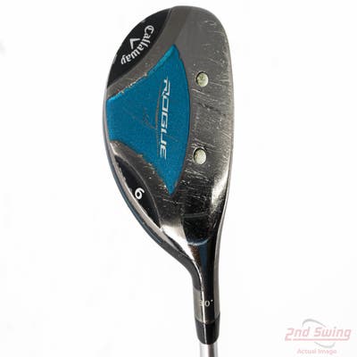 Callaway Womens Rogue Hybrid 6 Hybrid 30° Aldila Quaranta Blue 40 Graphite Ladies Right Handed 38.25in