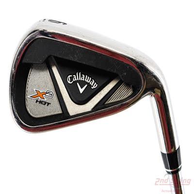 Callaway X2 Hot Single Iron 6 Iron True Temper Speed Step 85 Steel Regular Right Handed 37.75in