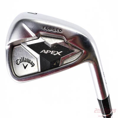 Callaway Apex 19 Single Iron 7 Iron True Temper Elevate 95 VSS Steel Regular Right Handed 37.0in