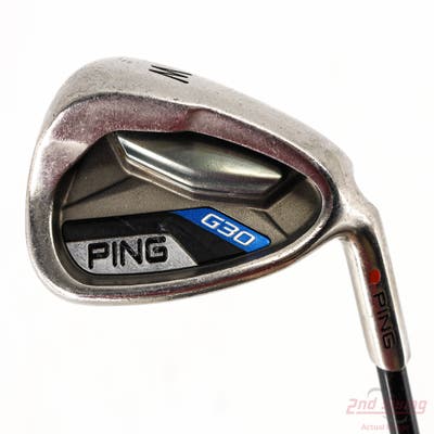 Ping G30 Single Iron Pitching Wedge PW Ping TFC 189i Graphite Senior Right Handed Red dot 36.5in