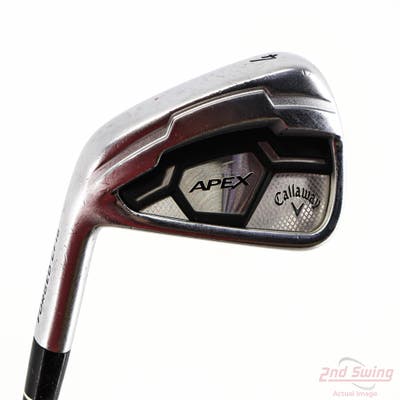 Callaway Apex CF16 Single Iron 4 Iron Project X Rifle 6.0 Steel Stiff Left Handed 39.0in