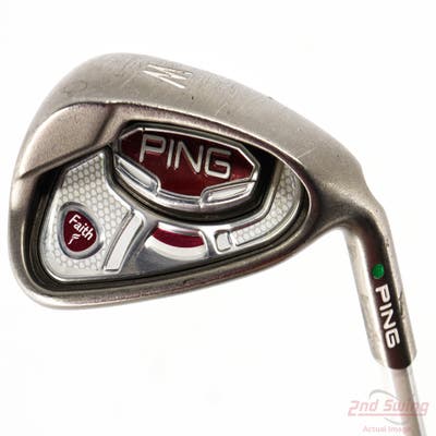 Ping Faith Single Iron Pitching Wedge PW Ping ULT 200 Ladies Graphite Ladies Right Handed Green Dot 37.5in