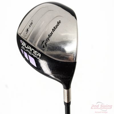 TaylorMade Burner Superfast Fairway Wood 3 Wood 3W 15° TM Matrix Ozik Xcon 4.8 Graphite Ladies Right Handed 42.75in