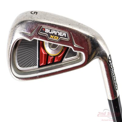 TaylorMade Burner XD Single Iron 5 Iron TM Reax Superfast 90 Steel Steel Regular Right Handed 38.5in