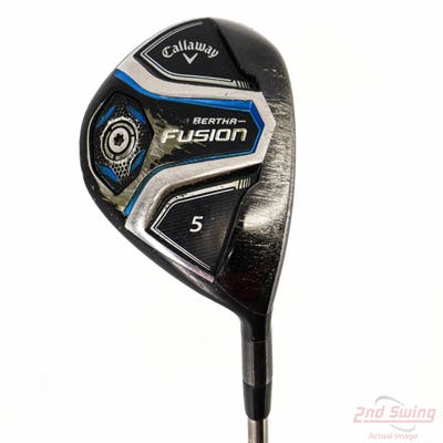 Callaway 2016 Big Bertha Fusion Fairway Wood 5 Wood 5W UST Mamiya Recoil ES 460 Graphite Ladies Right Handed 41.25in