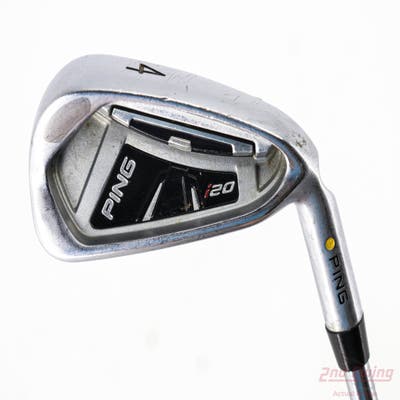 Ping I20 Single Iron 4 Iron Project X 5.0 Steel Regular Right Handed Yellow Dot 38.0in