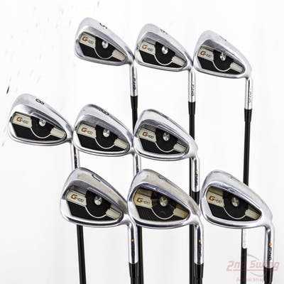 Ping G400 Iron Set 5-PW AW SW LW ALTA CB Graphite Senior Right Handed Orange Dot STD