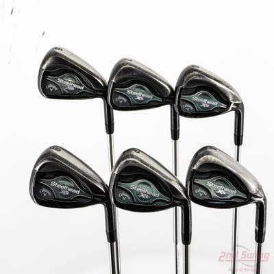 Callaway Steelhead XR Pro Iron Set 6-PW AW True Temper XP 95 S300 Steel Stiff Right Handed +1/4"