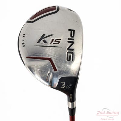 Ping K15 Fairway Wood 3 Wood 3W 16° Ping TFC 149F Graphite Senior Right Handed 43.0in