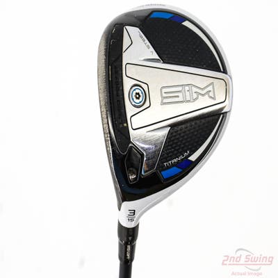 TaylorMade SIM Ti Fairway Wood 3 Wood 3W 15° MCA Tensei AV Limited Blue 75 Graphite Stiff Left Handed 42.5in
