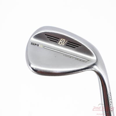 Titleist Vokey SM9 Tour Chrome Wedge Lob LW 58° 10 Deg Bounce S Grind Titleist Vokey BV Steel Wedge Flex Right Handed 34.5in