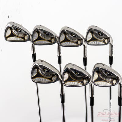 TaylorMade R7 Iron Set 4-PW Stock Steel Shaft Steel Regular Right Handed +1/4"