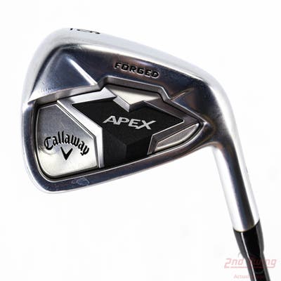 Callaway Apex 19 Single Iron 6 Iron Stock Graphite Shaft Graphite Stiff Right Handed 37.75in