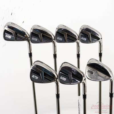 TaylorMade M5 Iron Set 5-PW AW UST Mamiya Recoil ES 460 Graphite Regular Right Handed STD