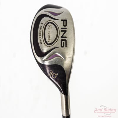 Ping Rhapsody Hybrid 6 Hybrid 30° Ping ULT 129H Ladies Graphite Ladies Right Handed 35.5in