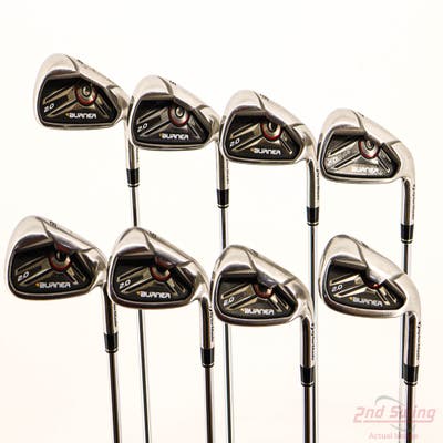 TaylorMade Burner 2.0 Iron Set 4-GW TM Burner Superfast 85 Steel Regular Right Handed +1/2"