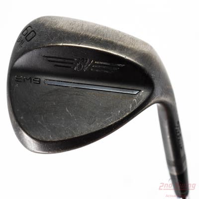 Titleist Vokey SM9 Jet Black Wedge Lob LW 60° 4 Deg Bounce L Grind Titleist Vokey BV Steel Wedge Flex Right Handed 35.25in
