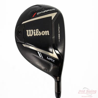 Wilson Staff 2025 DYNAPWR Max Fairway Wood 3 Wood 3W 15° UST Mamiya LIN-Q M40X Red 5 Graphite Senior Right Handed 43.25in