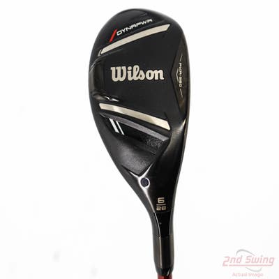 Wilson Staff 2025 DYNAPWR Hybrid 6 Hybrid 28° Project X Denali Red 50HY Graphite Ladies Right Handed 38.0in