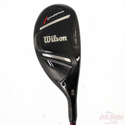 Wilson Staff 2025 DYNAPWR Hybrid 3-4 Hybrid 19° Project X Denali Red 80HY Graphite Stiff Right Handed 40.75in