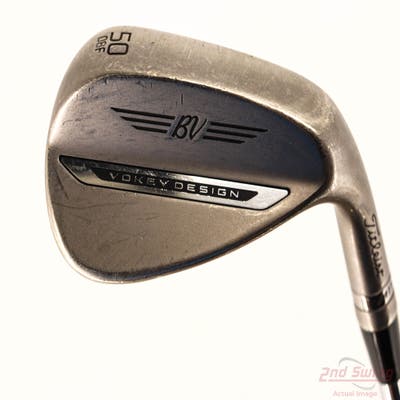 Titleist Vokey SM11 Nickel Wedge Gap GW 50° 8 Deg Bounce F Grind Titleist Vokey BV Steel Wedge Flex Right Handed 35.5in