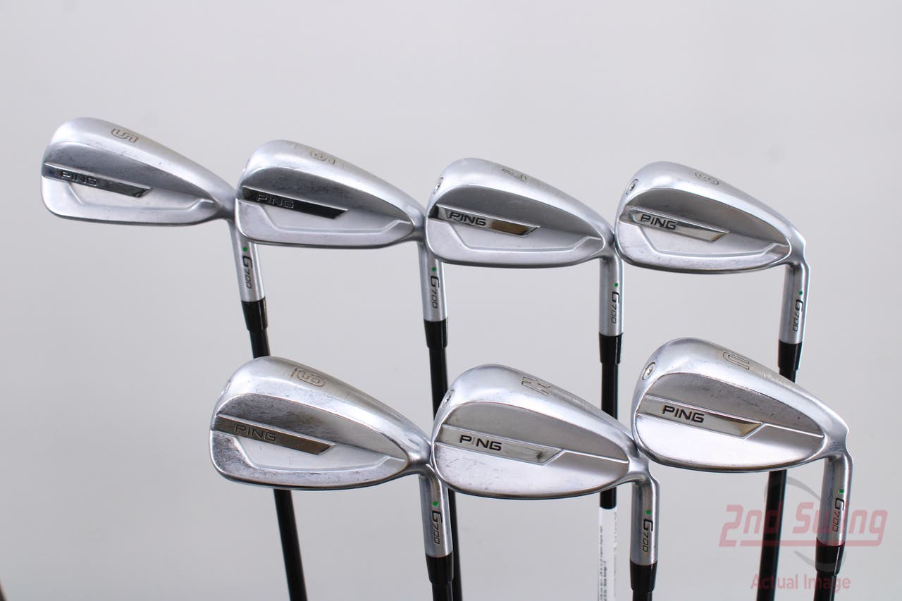 Ping G700 Iron Set 5-PW GW ALTA CB Graphite Regular Right Handed Green Dot 39.5in