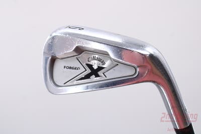 Callaway X Forged Single Iron 6 Iron Project X Flighted 6.0 Steel Stiff Right Handed 37.5in