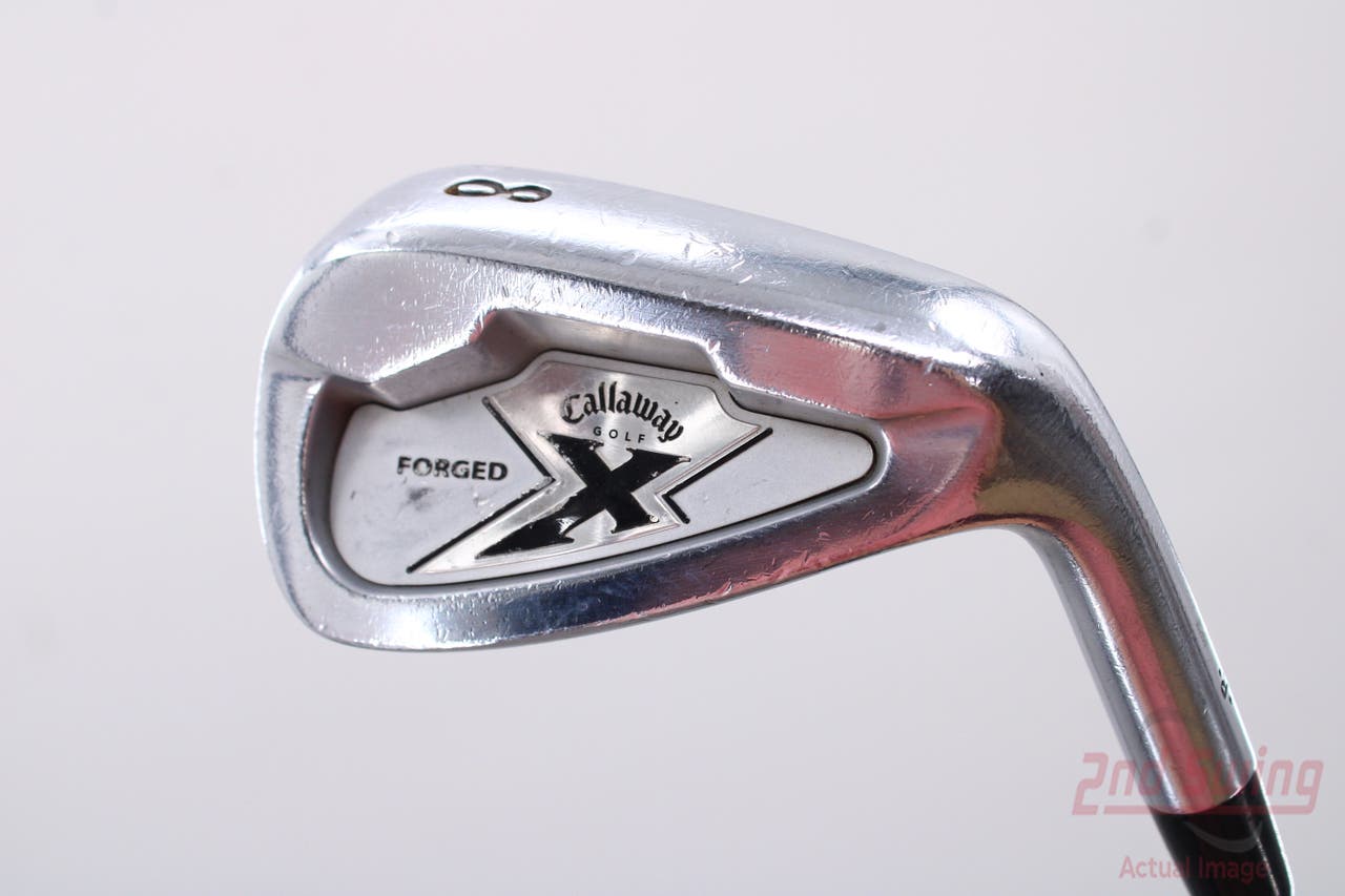 Callaway X Forged Single Iron 8 Iron Project X Flighted 6.0 Steel Stiff Right Handed 36.5in