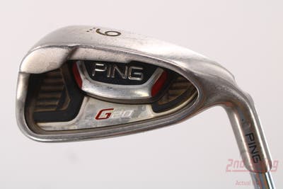 Ping G20 Single Iron 9 Iron Ping CFS Steel Stiff Right Handed White Dot 37.75in