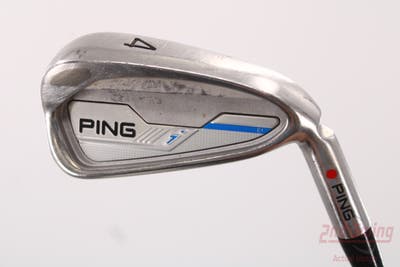 Ping 2015 i Single Iron 4 Iron AWT 2.0 Steel X-Stiff Right Handed Red dot 39.0in
