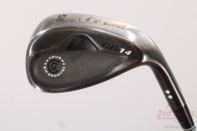 Cleveland CG14 Gunmetal Wedge Lob LW 58° 12 Deg Bounce Cleveland Traction Wedge Steel Wedge Flex Right Handed 36.0in