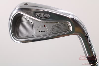 TaylorMade Rac LT 2005 Single Iron 4 Iron TM T- Step Steel Stiff Right Handed 38.5in