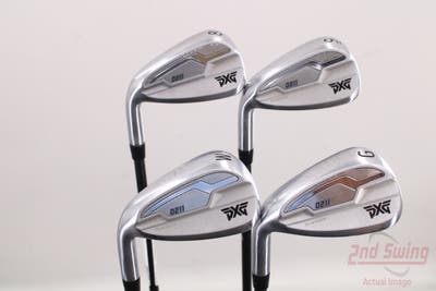 PXG 2021 0211 Iron Set 8-PW AW Mitsubishi MMT 60 Graphite Senior Left Handed 37.5in
