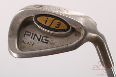 Ping i3 Blade Wedge Pitching Wedge PW Ping Z-Z65 Steel Stiff Right Handed Maroon Dot 37.75in