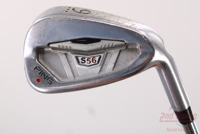 Ping S56 Single Iron 9 Iron True Temper Dynamic Gold Steel Stiff Right Handed Red dot 36.0in