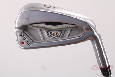 Ping S56 Single Iron 5 Iron True Temper Dynamic Gold Steel Stiff Right Handed Red dot 38.0in