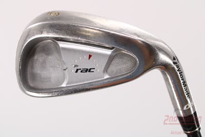 TaylorMade Rac OS Single Iron 6 Iron Stock Graphite Shaft Graphite Stiff Right Handed 37.75in
