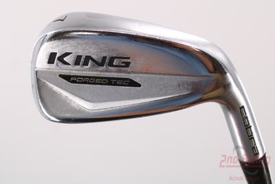 Cobra 2020 KING Forged Tec Single Iron 7 Iron FST KBS Tour $-Taper Lite Steel Regular Right Handed 37.5in