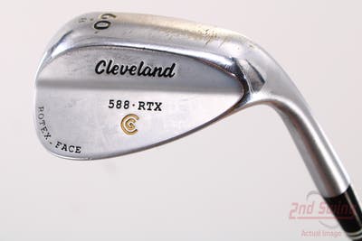 Cleveland 588 RTX Satin Chrome Wedge Lob LW 60° 8 Deg Bounce True Temper Dynamic Gold Steel Wedge Flex Right Handed 34.25in