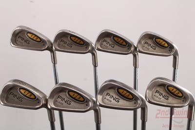 Ping i3 Oversize Iron Set 4-PW AW Ping JZ Steel Stiff Right Handed Blue Dot 38.0in