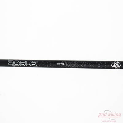 Used W/ Ping RH Adapter Aldila Rogue Black 2nd GEN 95g Hybrid Shaft Tour Stiff 39.25in