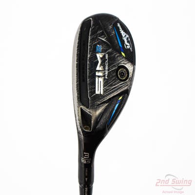 TaylorMade SIM2 Rescue Hybrid 3 Hybrid 19.5° MCA Tensei AV Blue Raw 80 Graphite Stiff Left Handed 40.5in