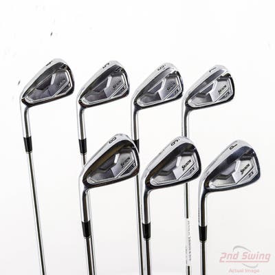 Srixon ZX7 MK II Iron Set 4-PW Stock Steel Shaft Steel Stiff Left Handed +1/2"
