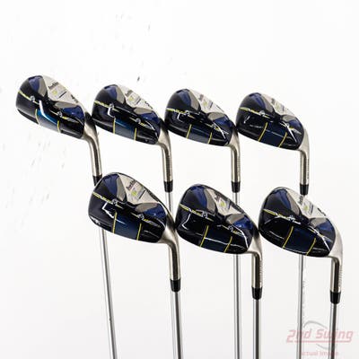 Tour Edge Hot Launch 2 Iron-Wood Iron Set 4-PW Stock Graphite Shaft Graphite Regular Right Handed +2 1/4"