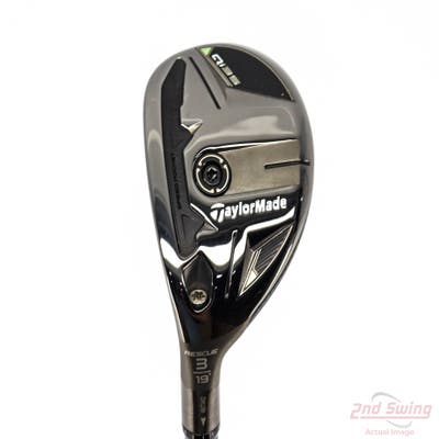 TaylorMade Qi35 Rescue Hybrid 3 Hybrid 19° Mitsubishi Kai'li Blue DarkWave HY Graphite Stiff Left Handed 41.0in