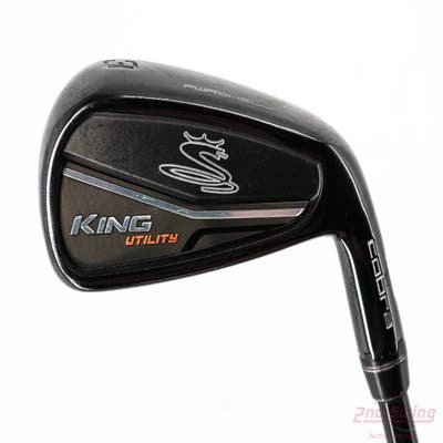 Cobra KING Black Utility Utility Iron 3 Utility Mitsubishi Tensei CK 80 Blue Graphite Stiff Right Handed 39.75in