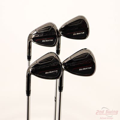 Callaway Big Bertha 23 Iron Set 8-PW AW Aldila Ascent 50 Graphite Senior Left Handed +1/2"