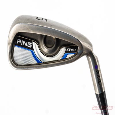 Ping Gmax Single Iron 5 Iron Ping TFC 80i Graphite Senior Right Handed Purple dot 38.5in